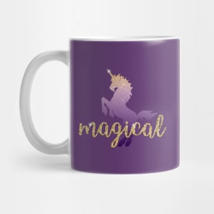 MAGICAL Purple Unicorn Mug